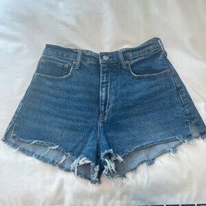 Abercrombie Curve Love Jean Shorts
